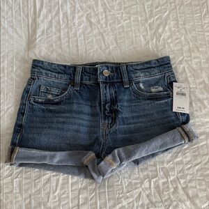 Flying Monkey Kids Denim Shorts - Blue